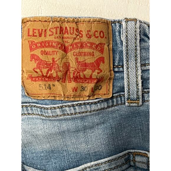 Levi's 514 Regular Fit Straight Jeans Mens 30x30 - Picture 4 of 4